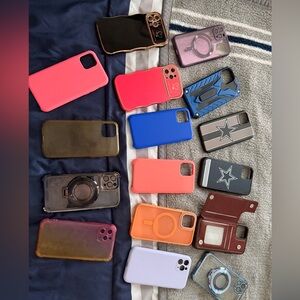 iPhone 11 Pro Assorted Phone Cases Collection